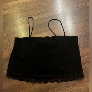 Aeropostale Black spaghetti strap tank top